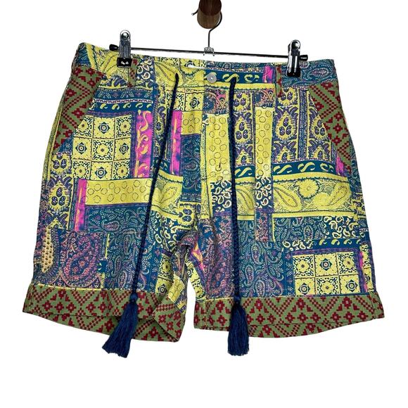 Sundance Pants - Sundance Catalog Kalini Shorts Linen Blend Floral Boho Size XS NWT MSRP $98